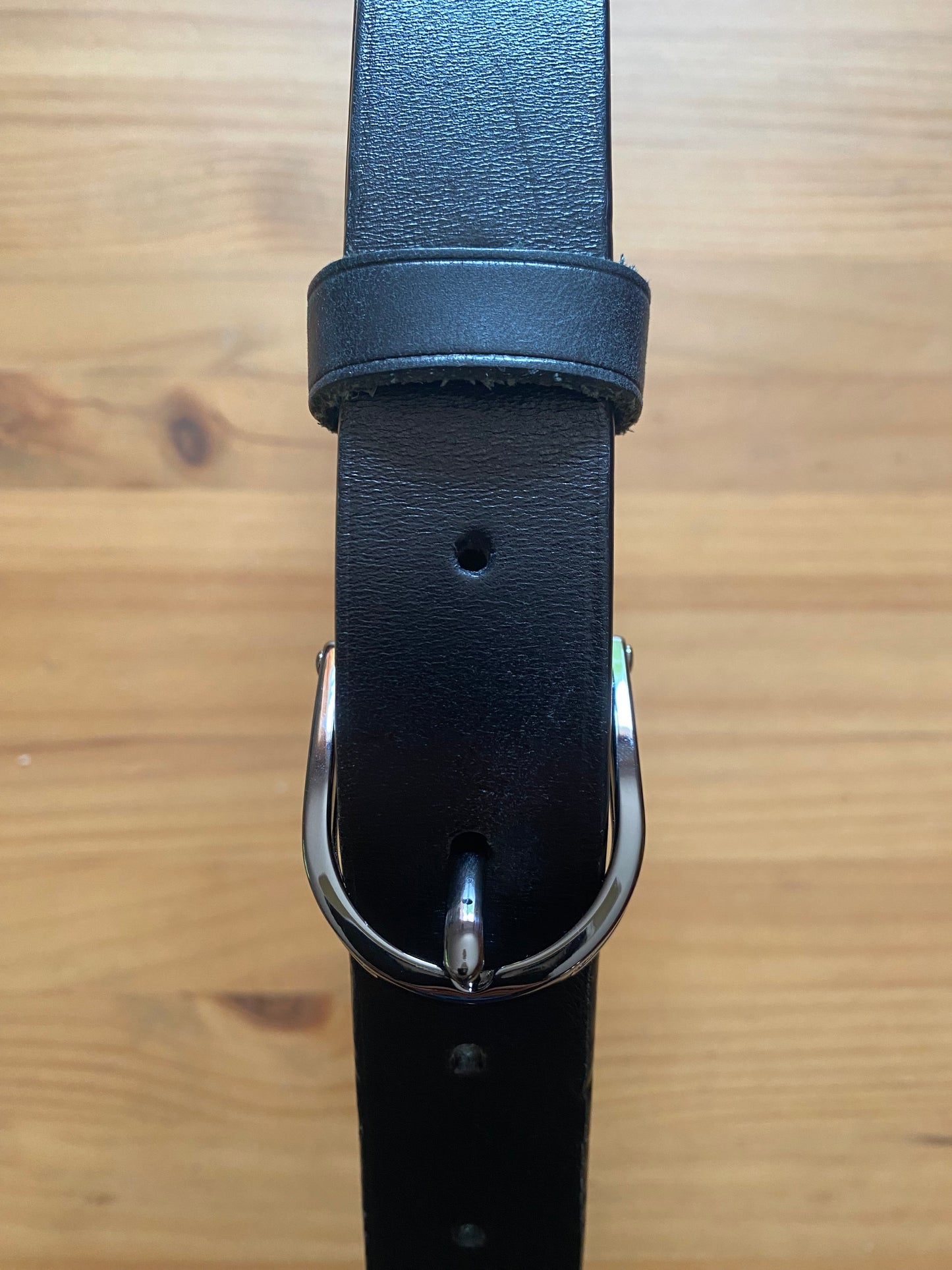 Ceinture en cuir épais